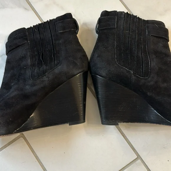 Coach Suede wedge heel boots - Picture 3 of 8